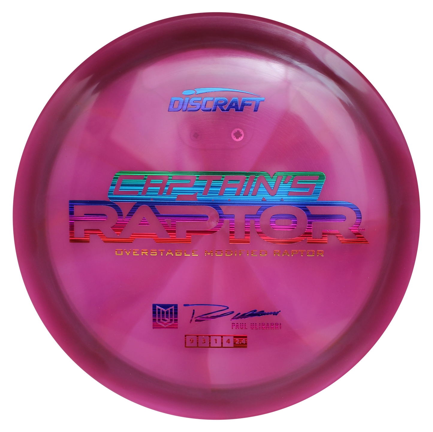 Paul Ulibarri Z Swirl Captain’s Raptor