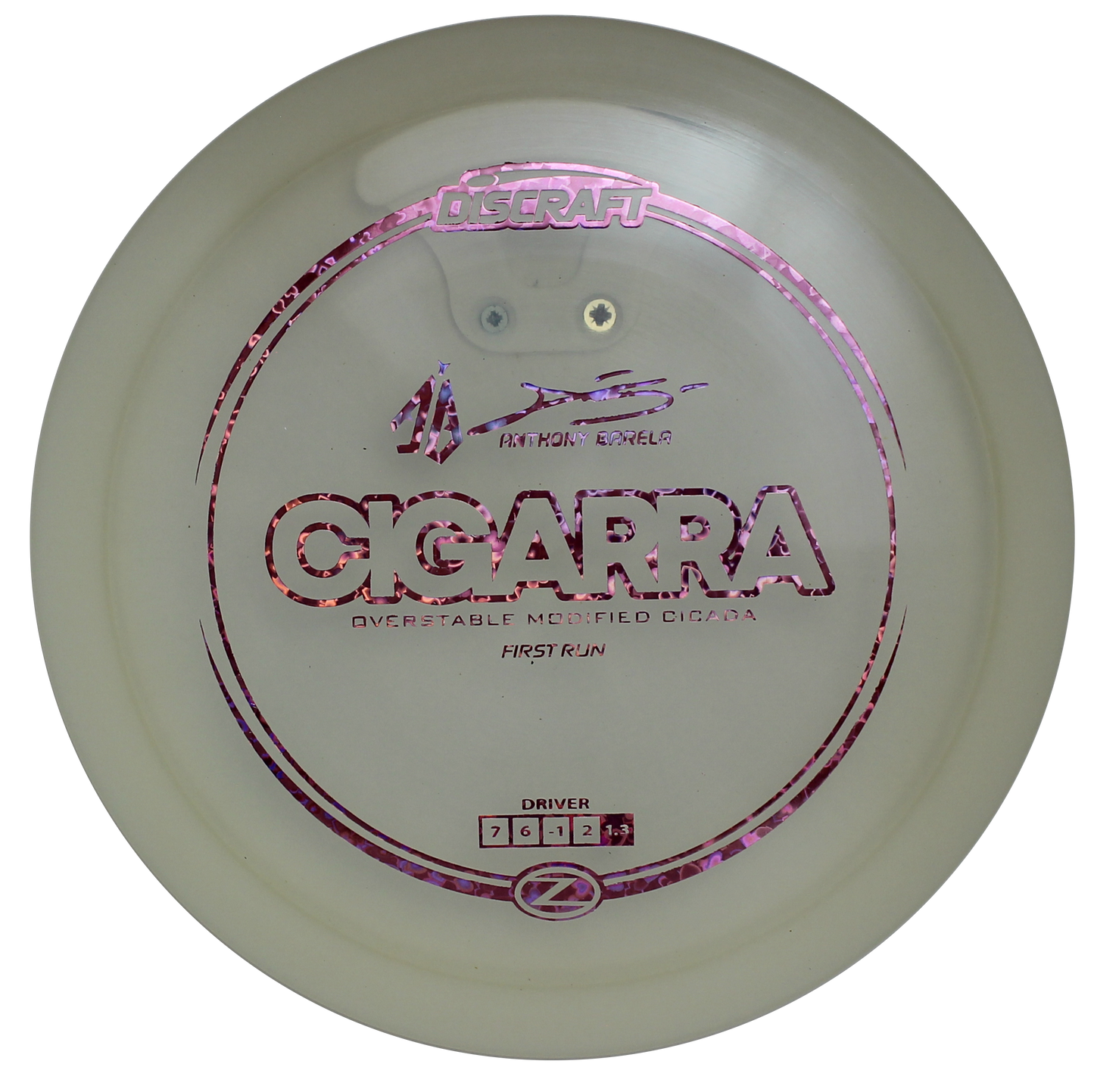 Anthony Barela First Run Z Cigarra