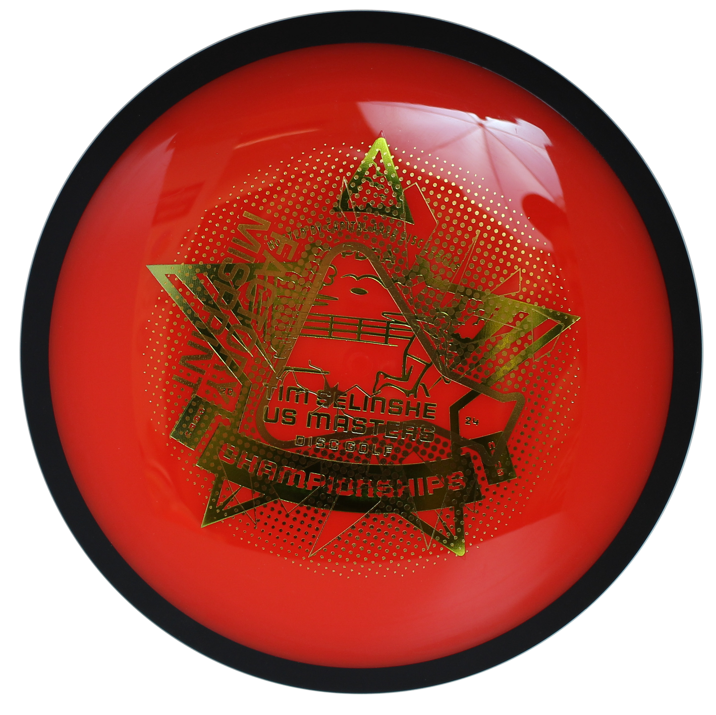 Factory misprint_MVP discs_Trail_Red_bouncebackbirdie